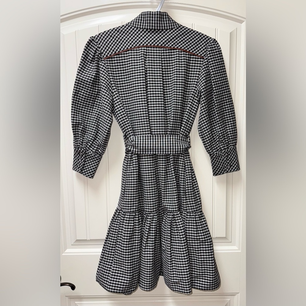 New Christy Lynn Diana gingham belted dress - Picture 5 of 5